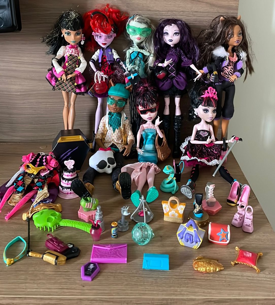 Lote de Bonecas Monster High com Acessórios Brinquedo Matel Usado  75578789 enjoei