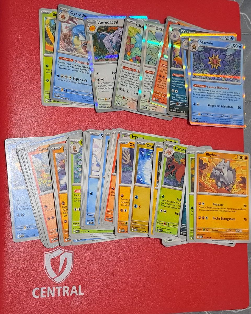 Cartas Aleatórias Coleção 151 Pokemon TCG - Escorrega o Preço