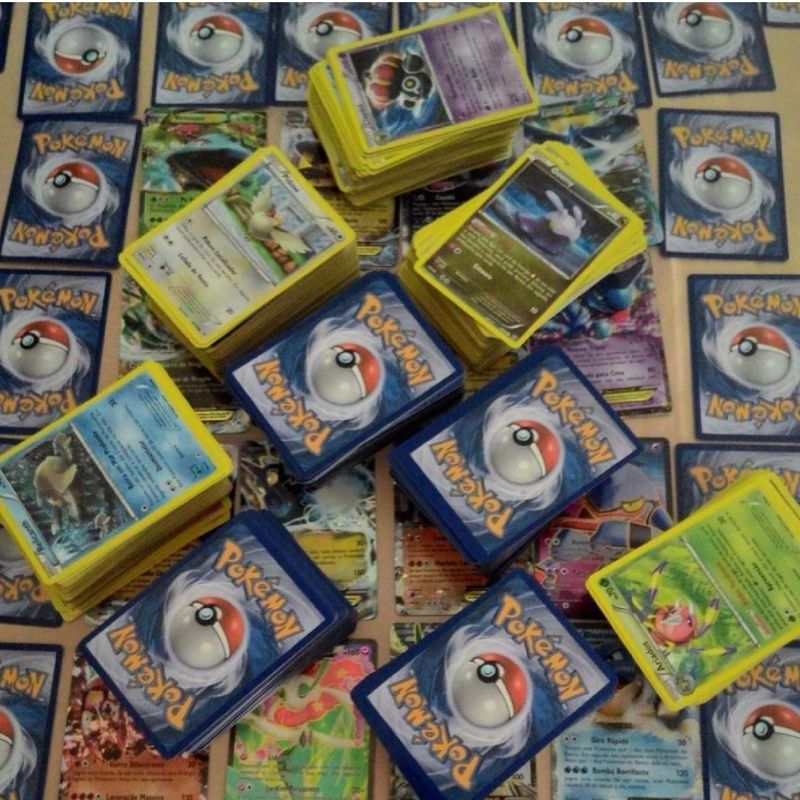 Kit de Dez Cartas Raras de Pokemon | Jogo de Tabuleiro Pokemon Usado  81074557 | enjoei