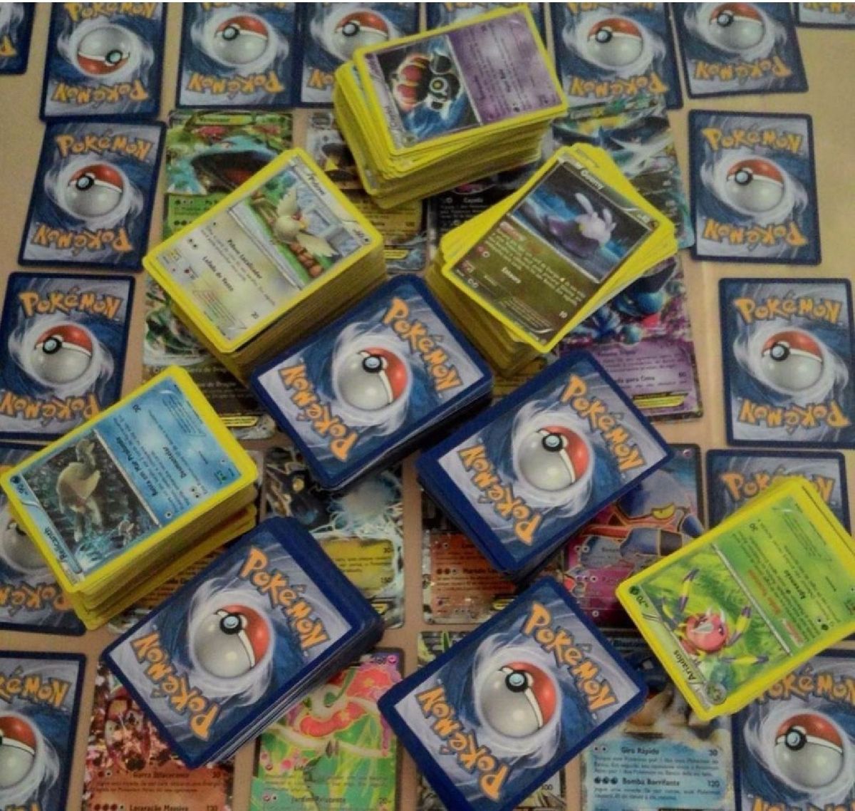 Aprox. 900 Cartas de Pokémon Antigas!!, Jogo de Tabuleiro Usado 21339649