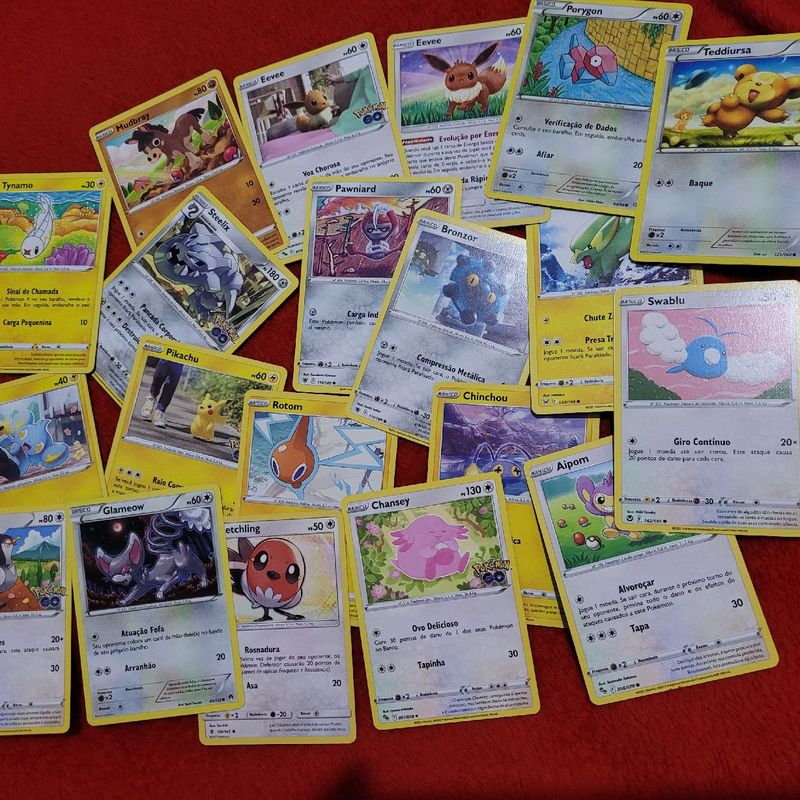 lote coleção completa cartas Pokemon 25 anos McDonald’s donalds