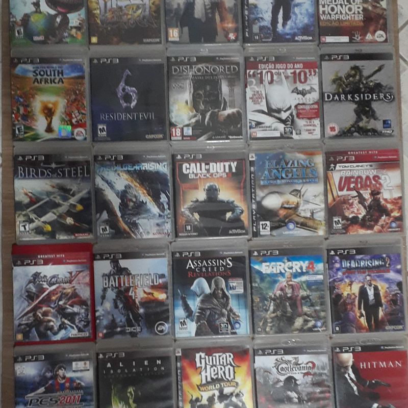 Lote De Jogos Playstation 4 Ps4 Novos E Seminovos $ Por Jogo