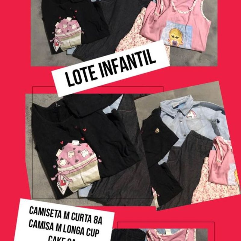 Roupa infantil best sale 10 anos