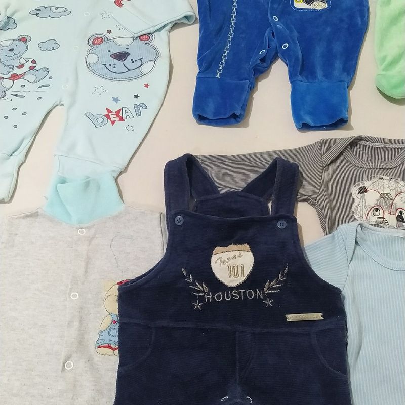 Lote de Roupas de Bebê Menino | Roupa Infantil para Bebê Várias Usado  81782251 | enjoei