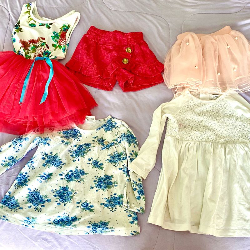 Lote de Roupas Infantil Menina | Roupa Infantil para Menina Usado 84548500  | enjoei