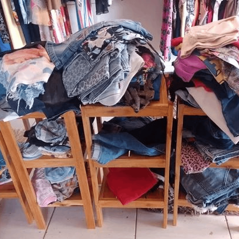 Lote De Roupas Usadas Para Bazar E Brechó 10 Peças.