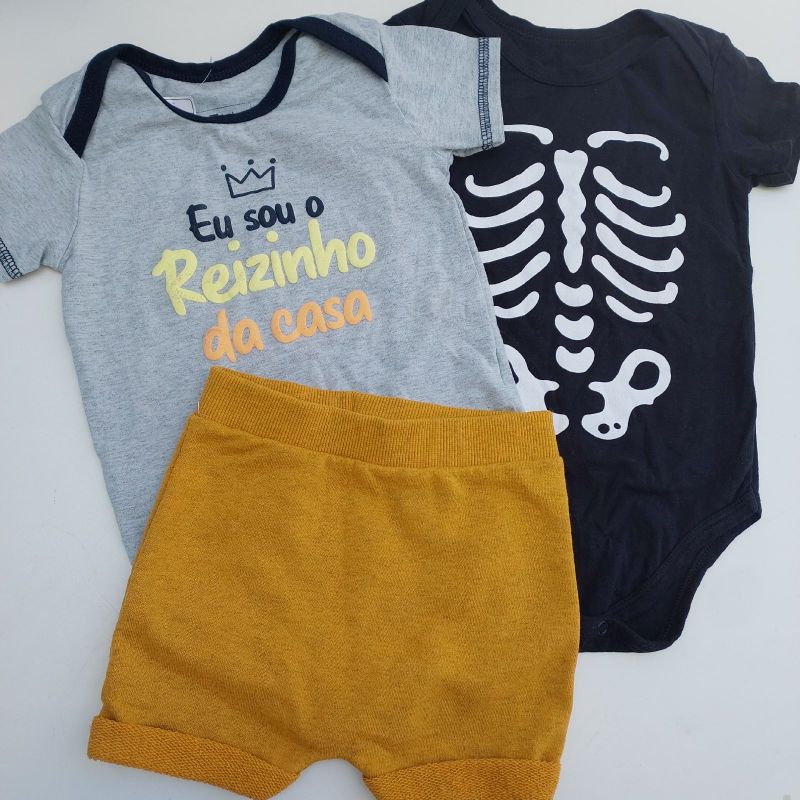 Kit Body Temático Moana | Roupa Infantil para Bebê Nunca Usado 89919052 |  enjoei