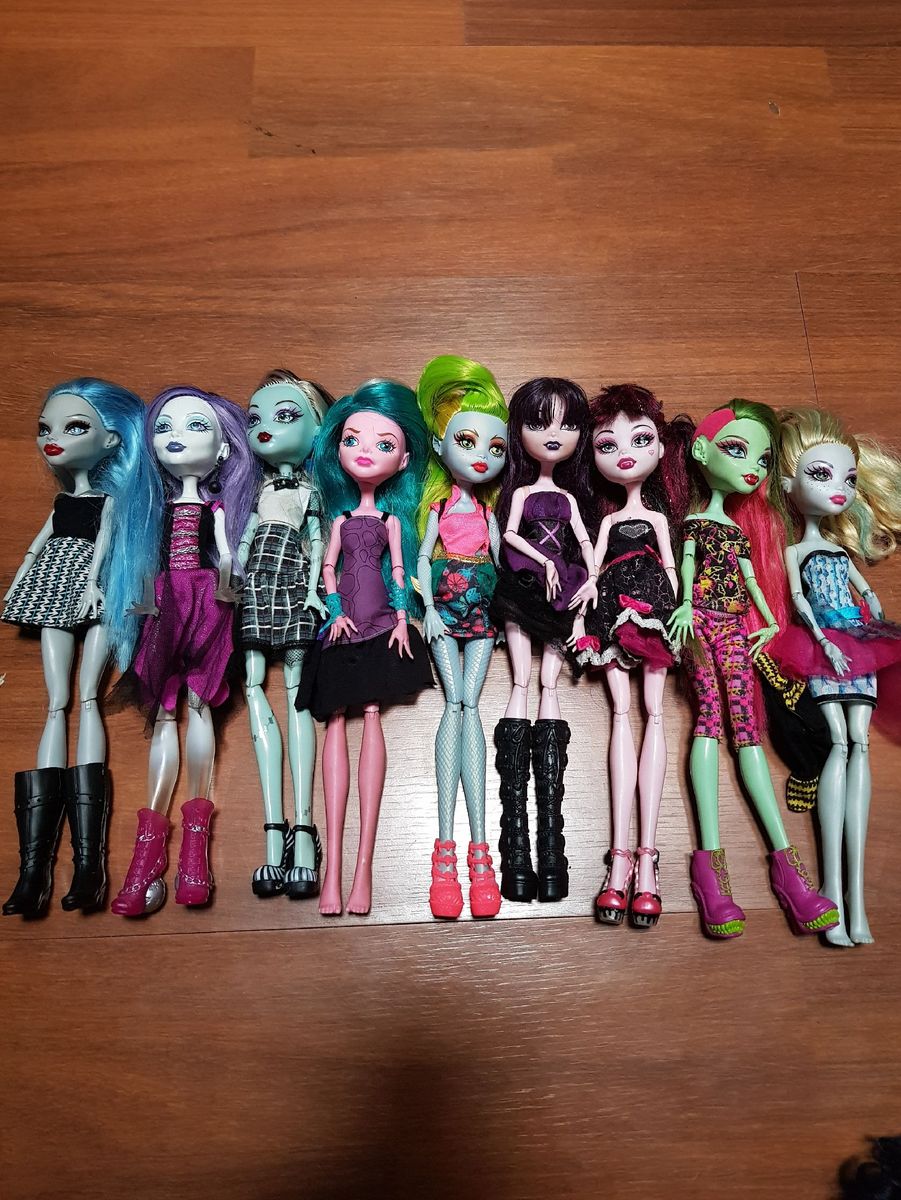Lote Monster High Brinquedo Monster High Usado 41190750 enjoei