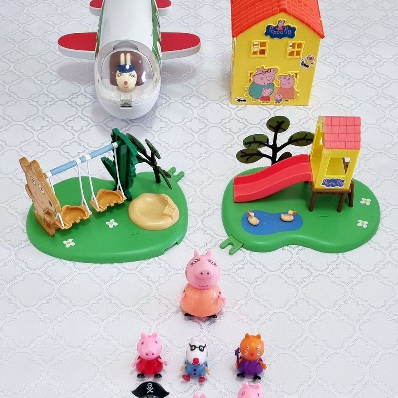 Brinquedo Peppa Pig Avião Da Peppa Sunny 2308