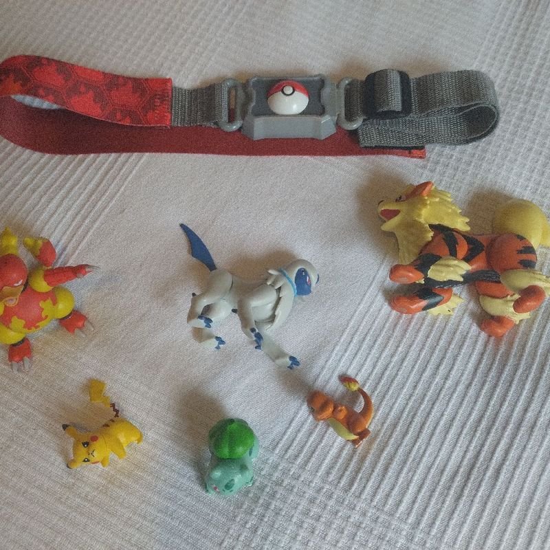 Lote com Seis Brinquedos Pokemon, Brinquedo Pokemon Usado 83864752