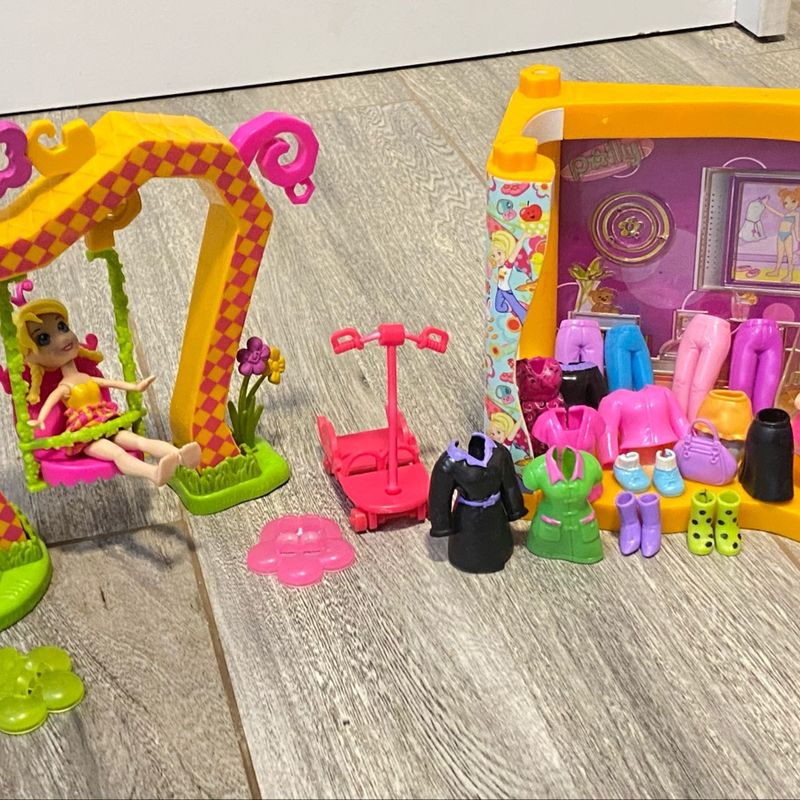 Polly Pocket - Kit Mundo da Mini Polly - Jardim da Joaninha Gkj48 em  Promoção na Americanas