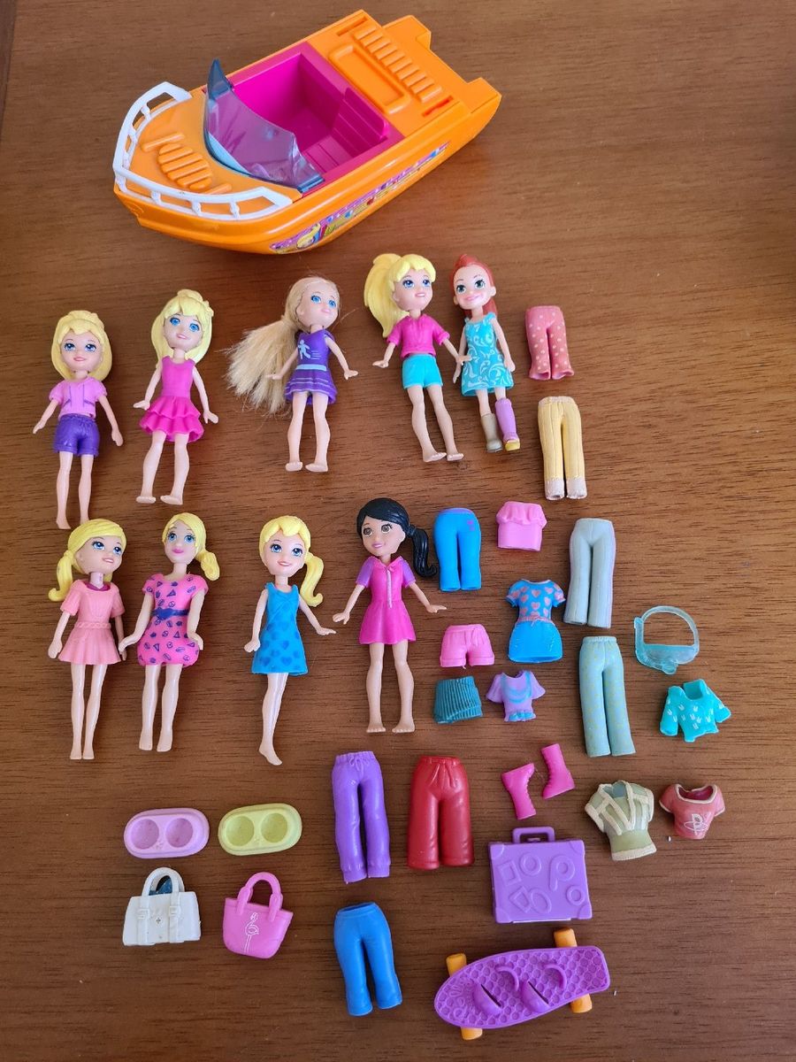 Lote Polly Pocket Mattel Brinquedo Mattel Usado Enjoei