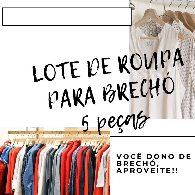 Lote Roupas Femininas Usadas Brechó Bazar | Blusa Feminina Usado 83993914 |  enjoei