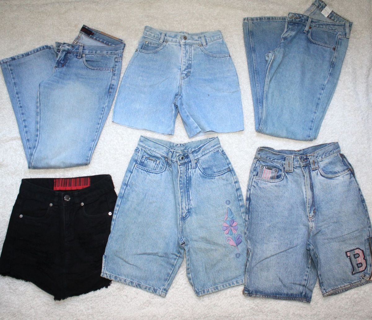 mom jeans vintage brecho