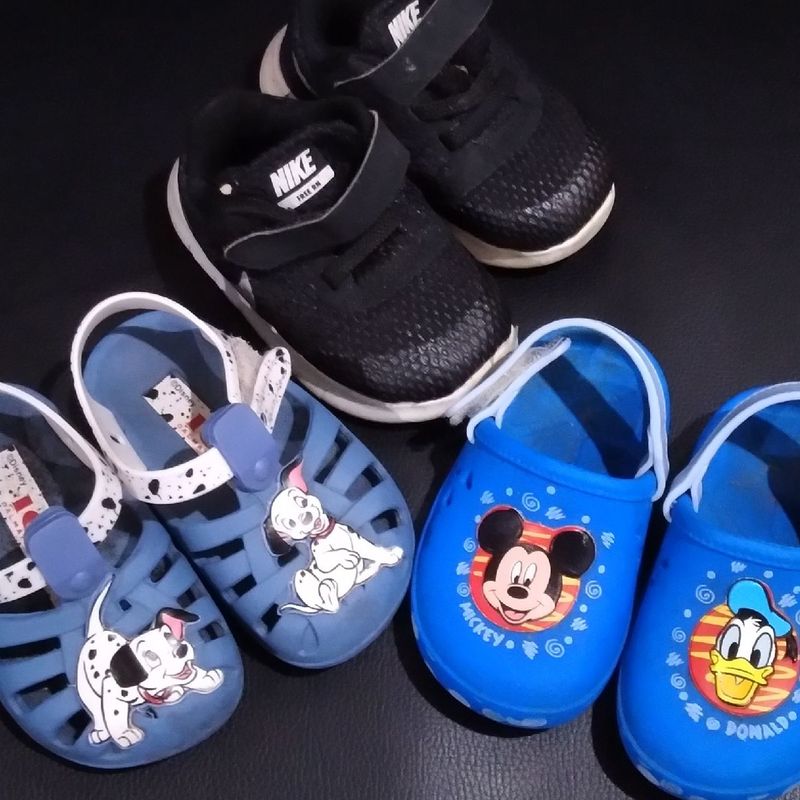 Campana Botinhas Para Bebe Masculino Lote Sapatinho Bebê Menino