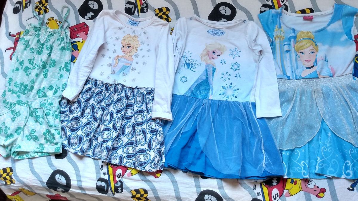 vestido frozen renner