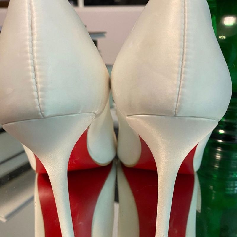 Sapato store louboutin branco