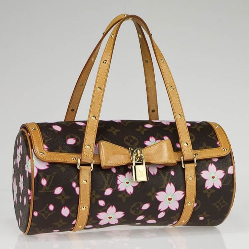 Bolsa Louis Vuitton Original Papillon Takashi Murakami Cherry