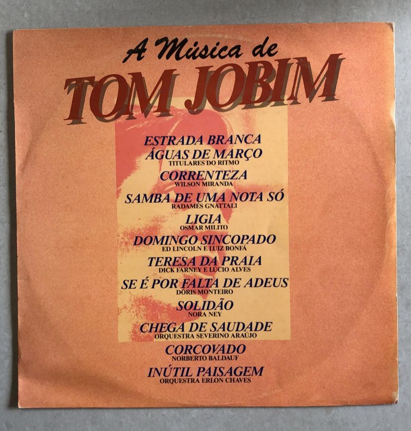 Lp a Música de Tom Jobim 1986, Disco de Vinil Coletânea | Item de ...