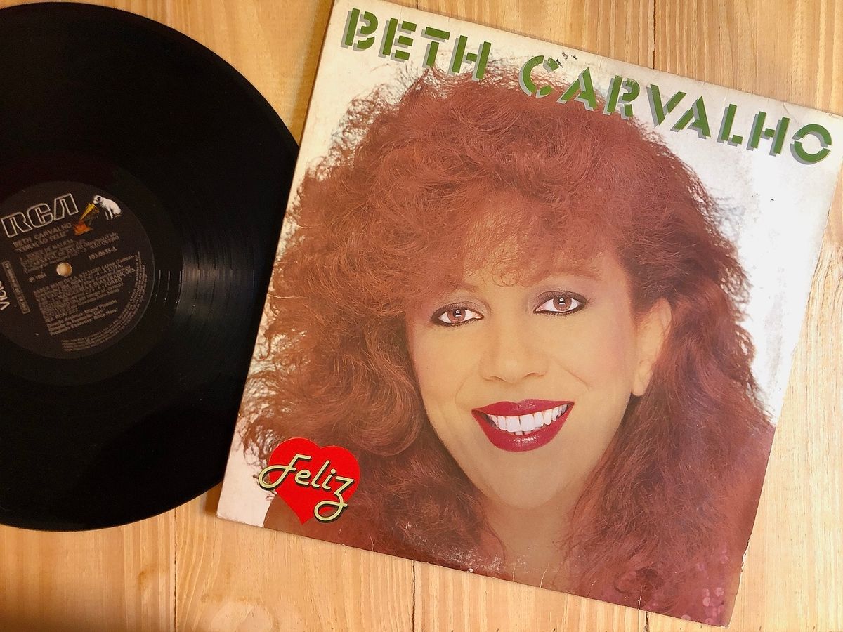 Lp Beth Carvalho Cora O Feliz Disco De Vinil Item De M Sica Usado Enjoei