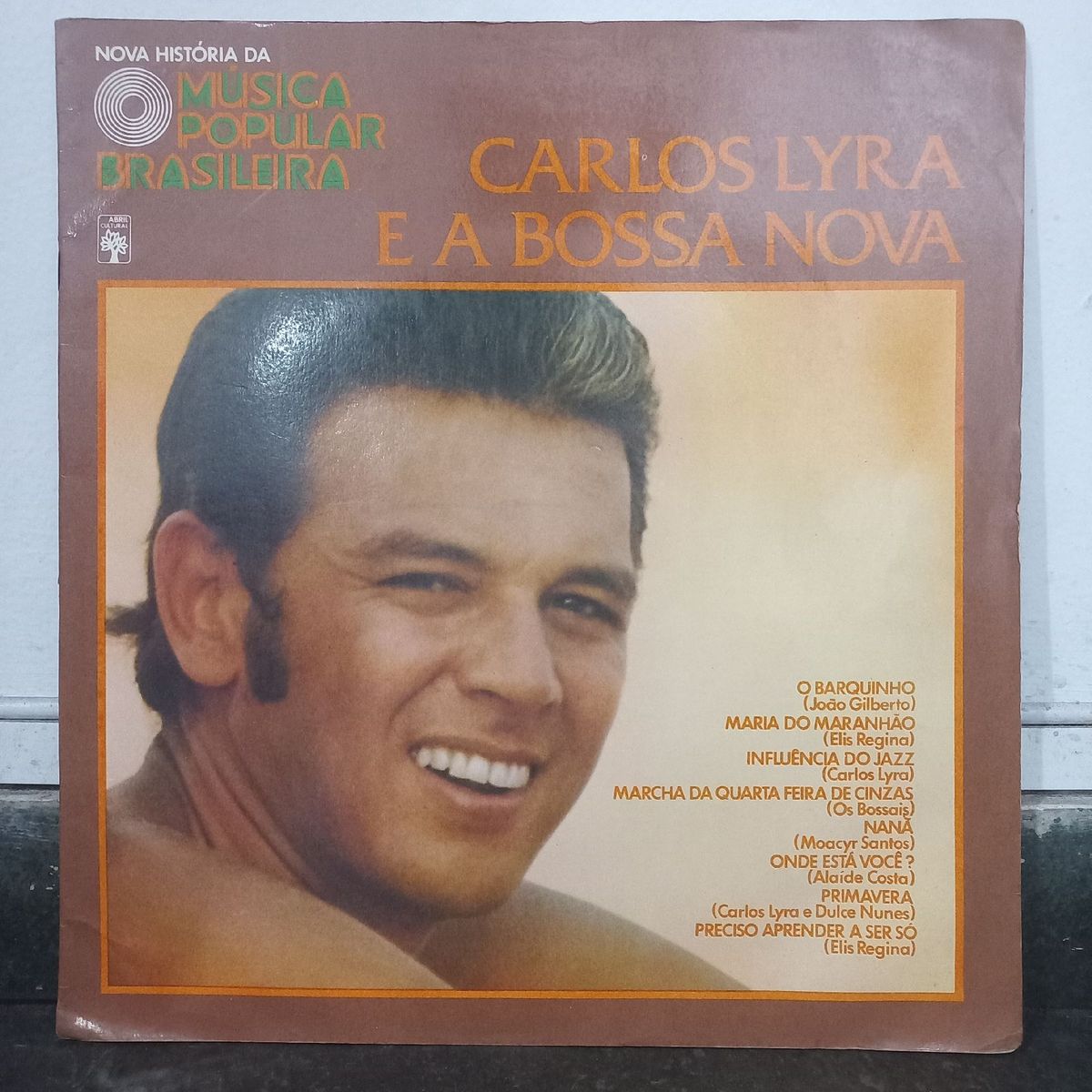 Lp Carlos Lyra e a Bossa Nova Mpb Abril Produto Vintage e Retro Disco De Vinil Usado