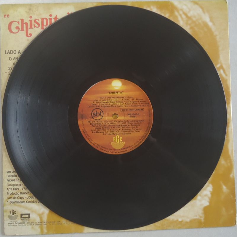 Lp Novela - Dupla Chispita E Chispitas Disco De Vinil 1984