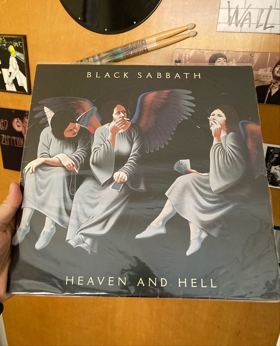 Lp Disco Black Sabbath Raro Heaven And Hell | Item De Música Polygram ...