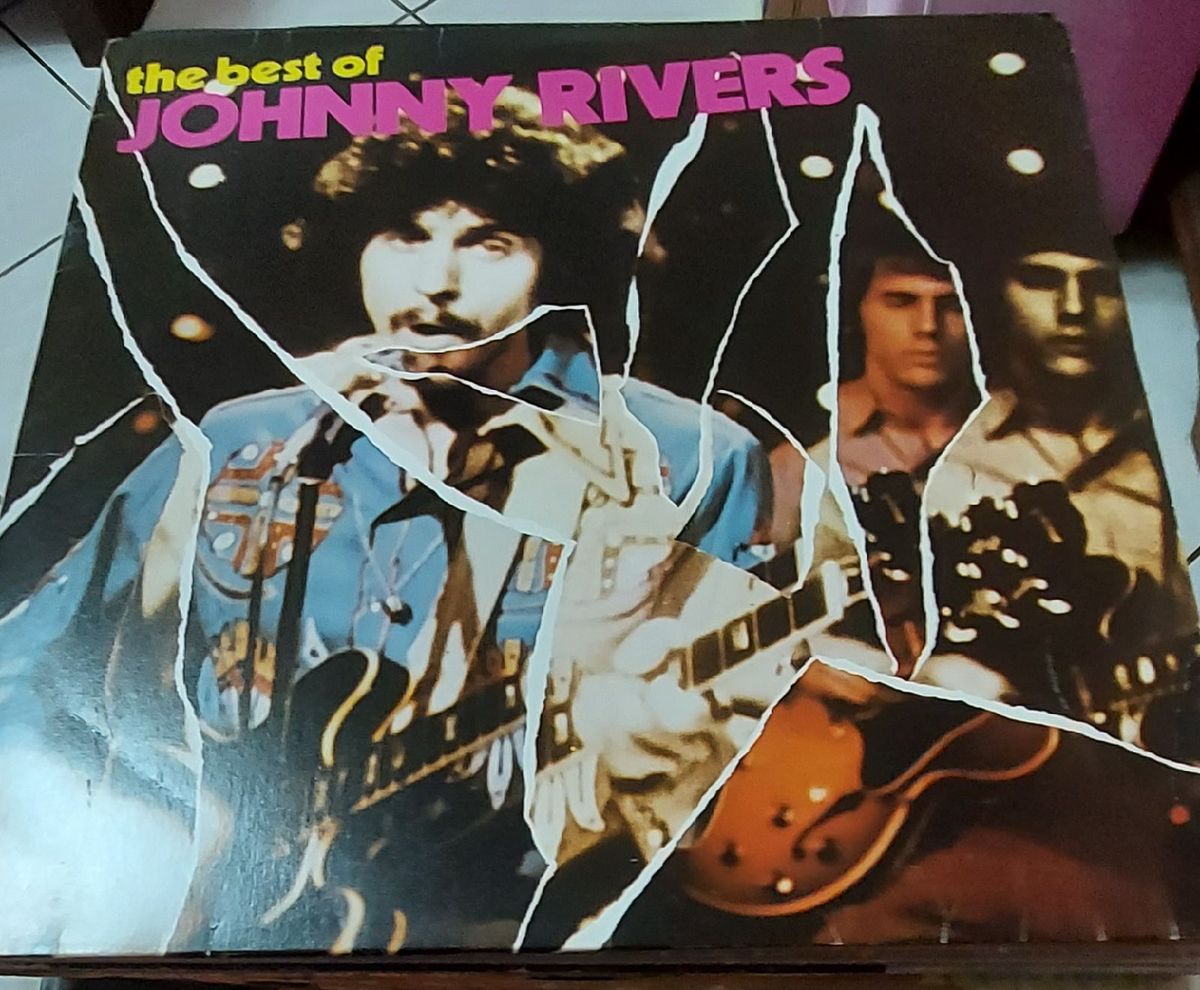 Lp Disco de Vinil Johnny Rives | Item de Música Quintal Do Vinil Usado ...