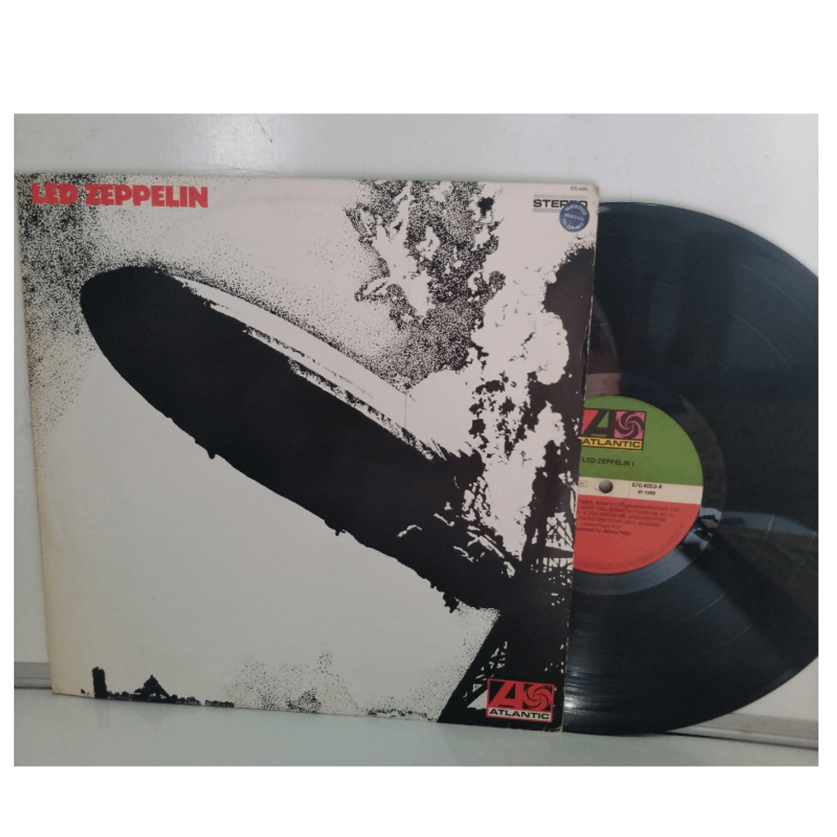 Lp Disco de Vinil - Led Zeppelin Led Zeppelin I | Item de Música Usado ...