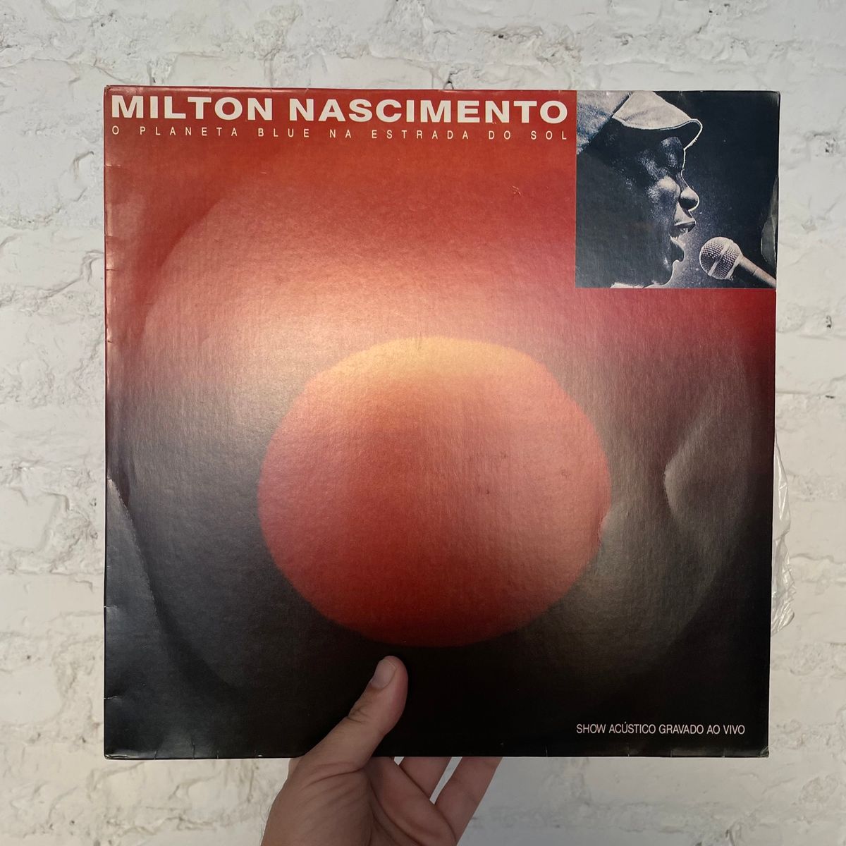 Lp - Disco de Vinil - Milton Nascimento O Planeta Blue Na Estrada 