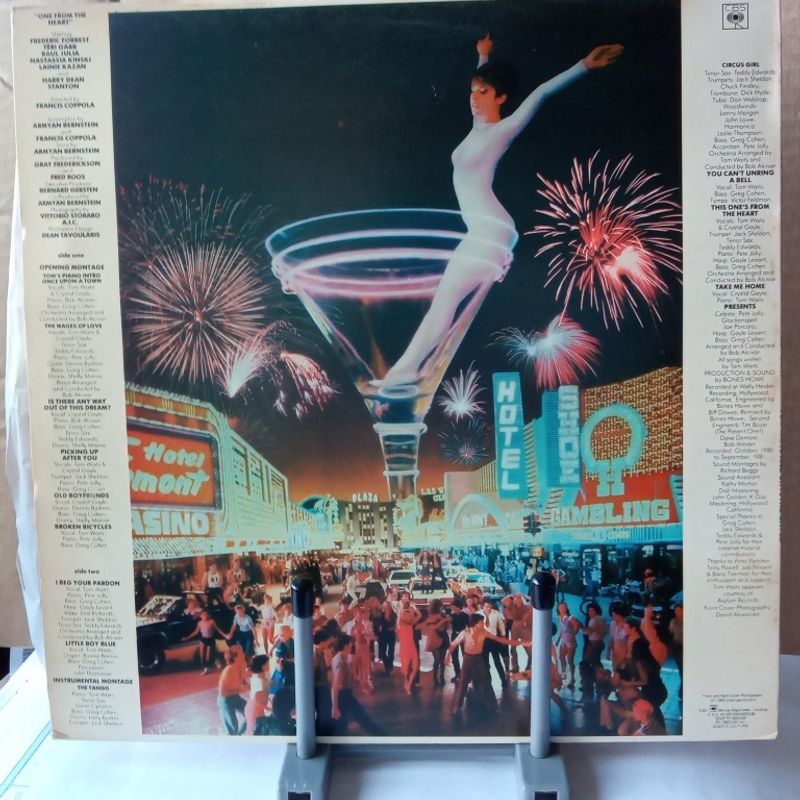 Lp Disco de Vinil - One From The Heart - Tom Waits e Crystal Gayle