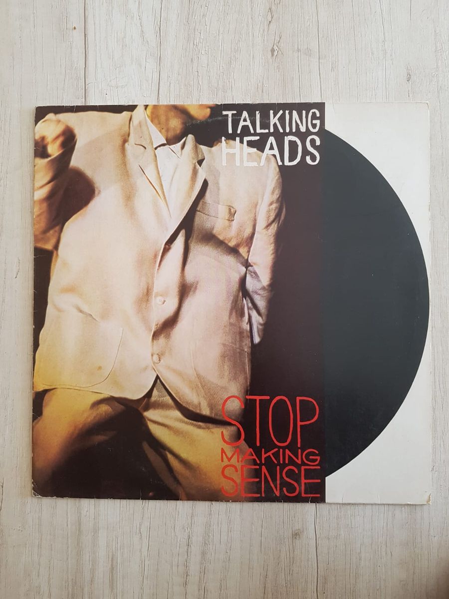 Lp Disco De Vinil Talking Heads Stop Making Sense Produto Vintage E Retro Usado