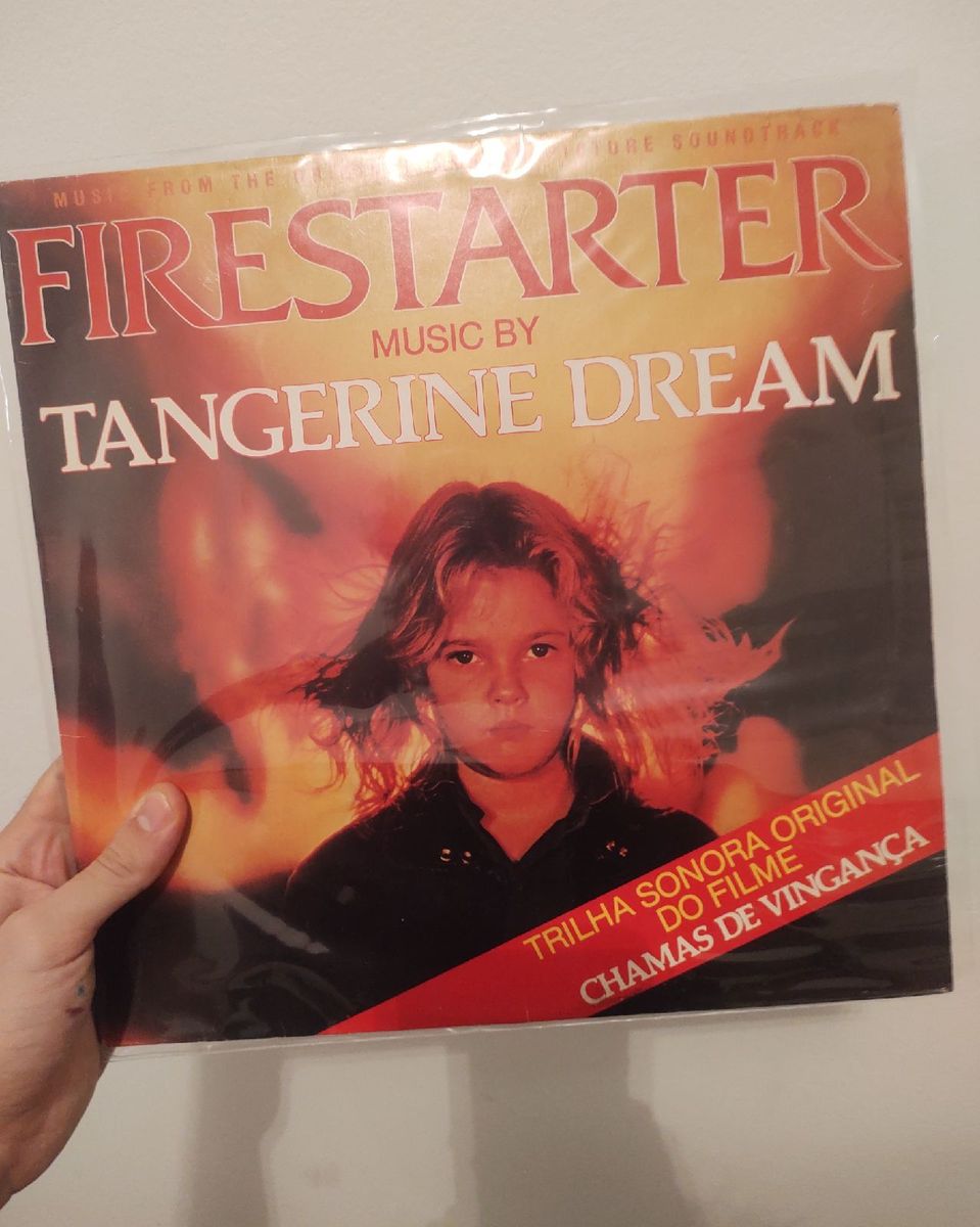 Lp Disco de Vinil Tangerine Dreams Firestarter Trilha Sonora do Filme