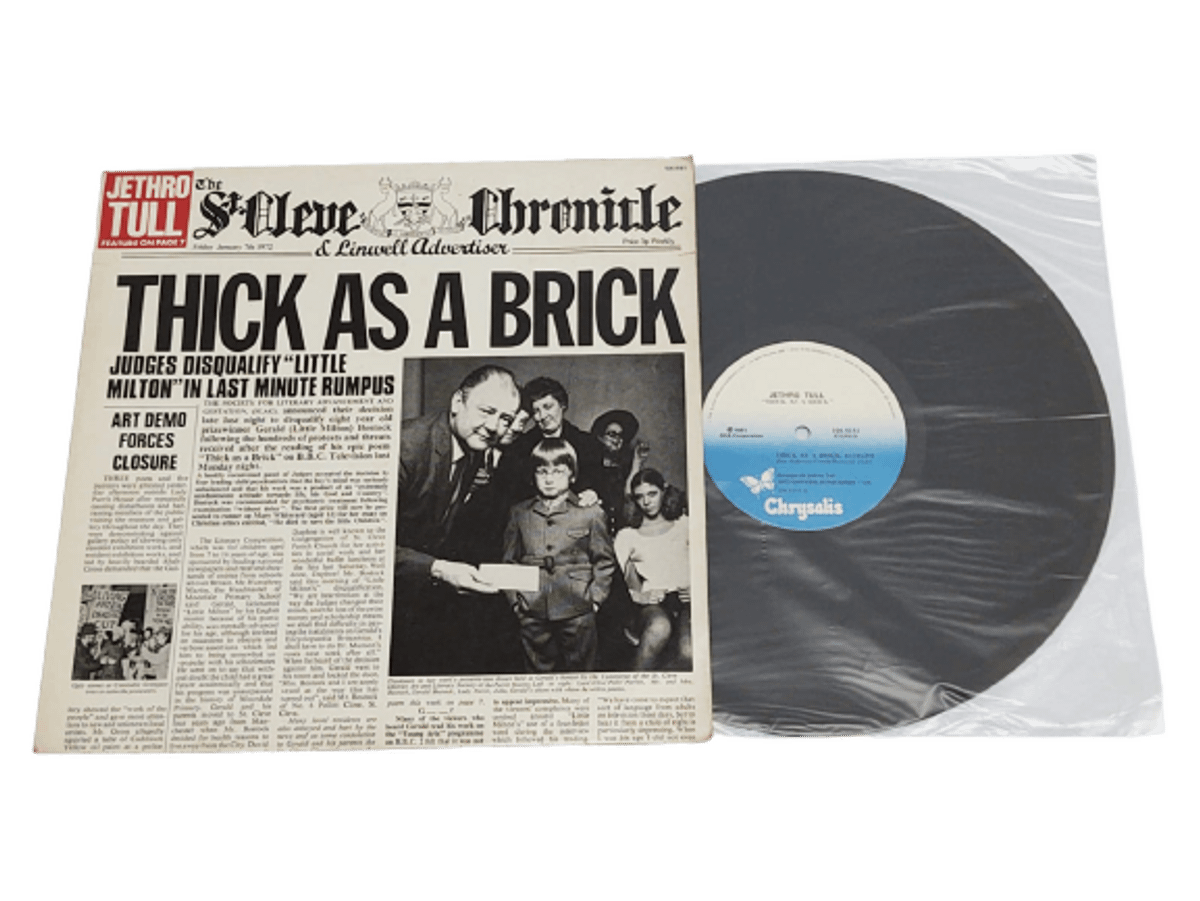 Lp Disco de Vinil Thick As a Brick Jethro Tull Item de Música Vinil Usado 79347556 enjoei