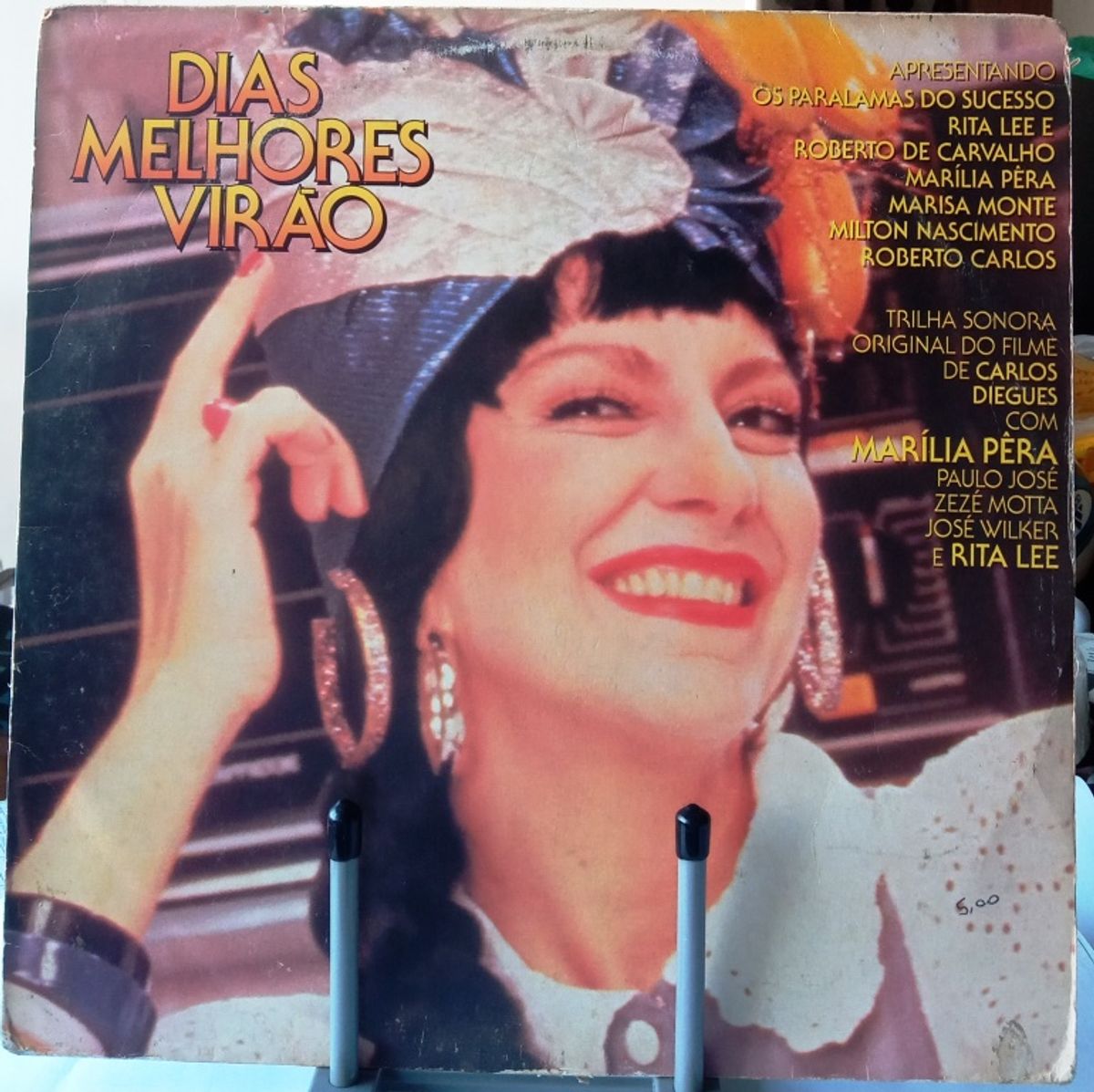 Lp Disco De Vinil - Trilha Sonora - Dias Melhores Virão | Item De ...