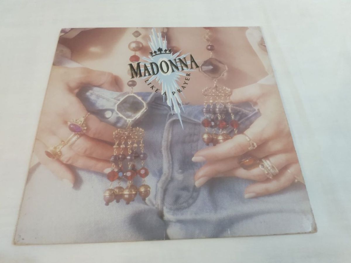 Lp Disco Vinil Madonna Like a Prayer 1989 Excelente Estado Sire Records ...