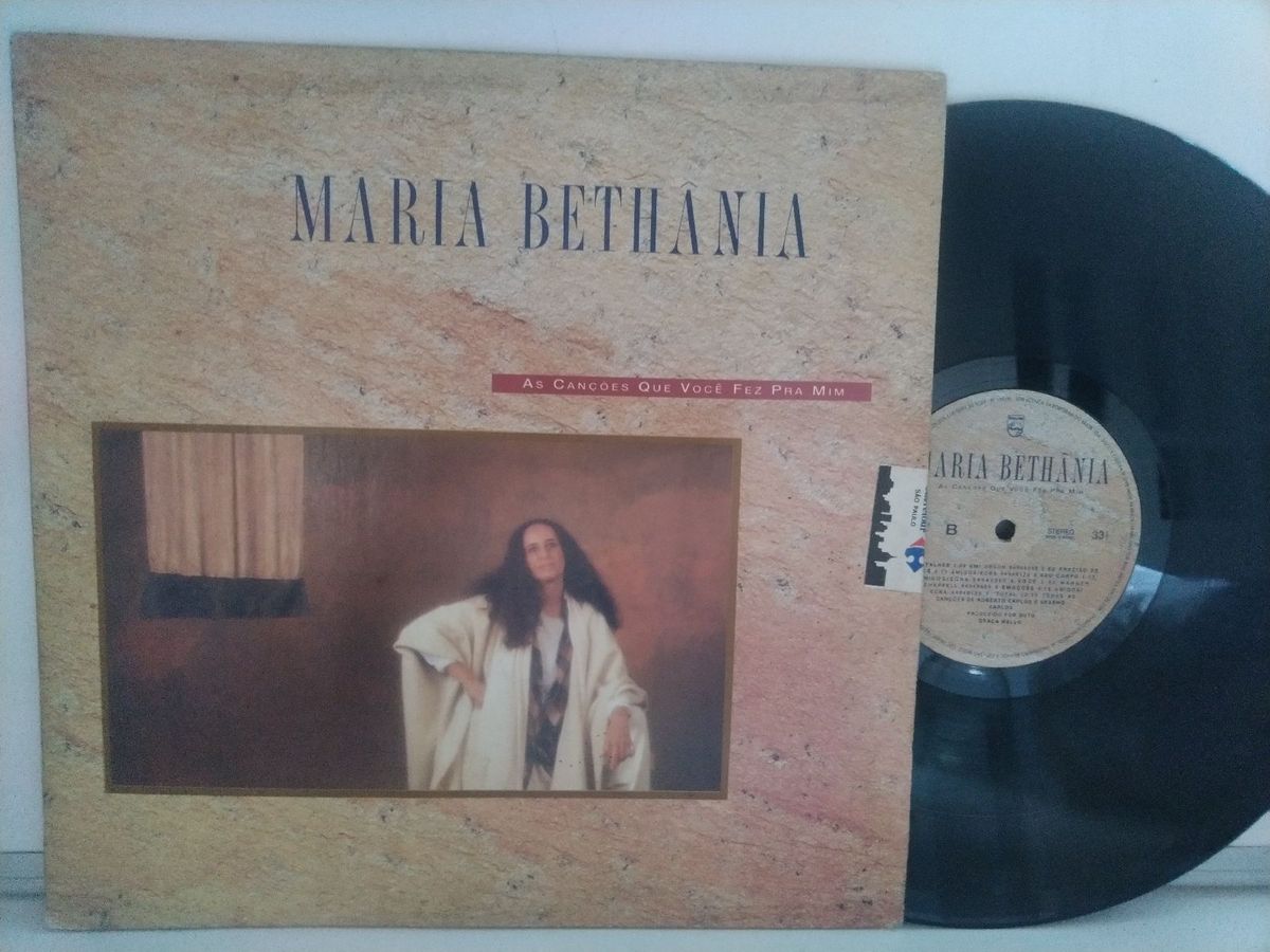 Lp Disco Vinil Maria Bethânia As Canções Que Você Fez Pra Mim Item de Música Usado 65016373