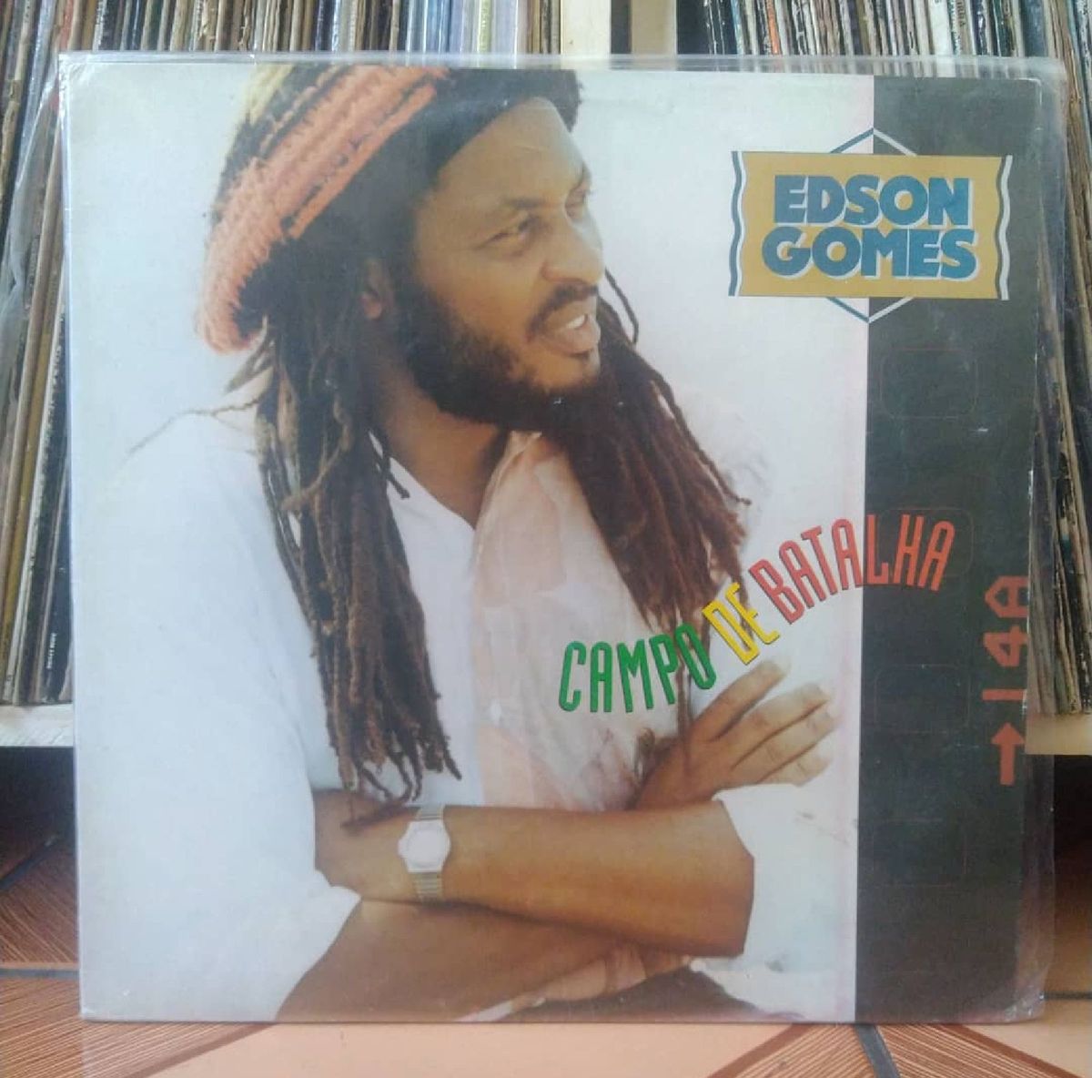 Lp Edson Gomes/ Campo de Batalha Produto Vintage e Retro Disco De Vinil Usado 54493119 enjoei