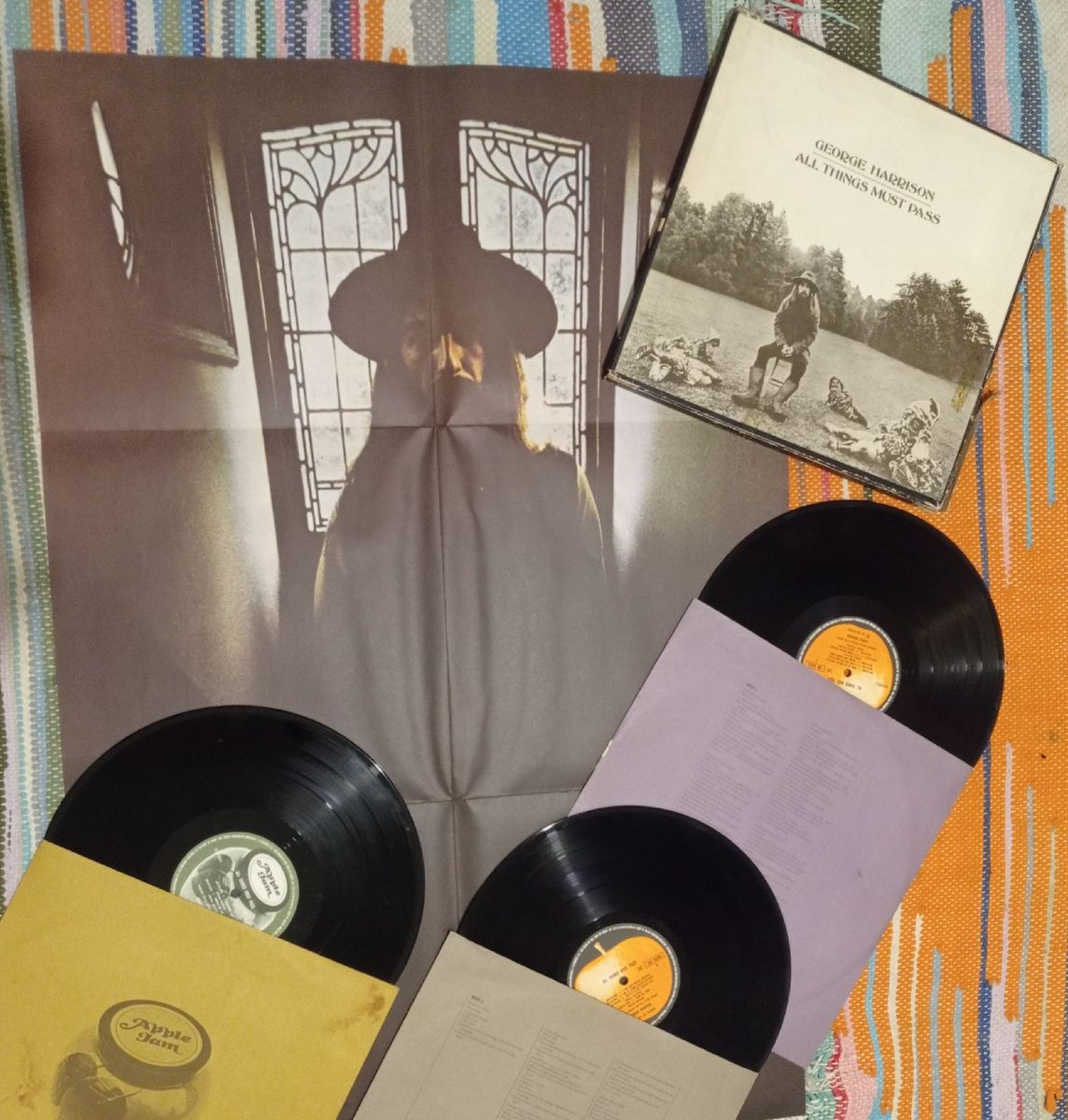 Lp george harrison all things must pass item de m sica usado 74836593
