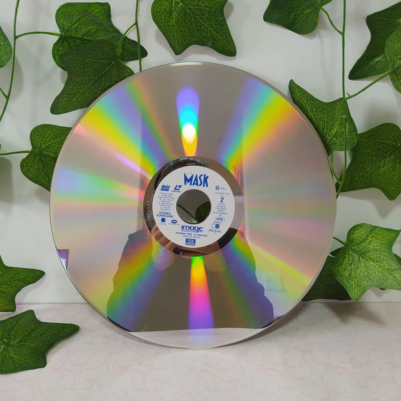 Video Laser Disc Jim Carrey The Mask - From Zero To Hero