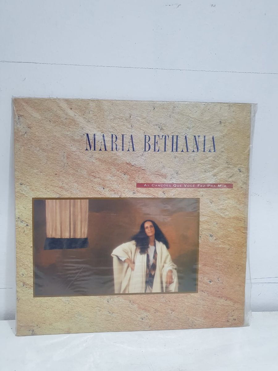 Lp Maria Bethânia - As Canções Que Você Fez Pra Mim (1993) | Item de ...