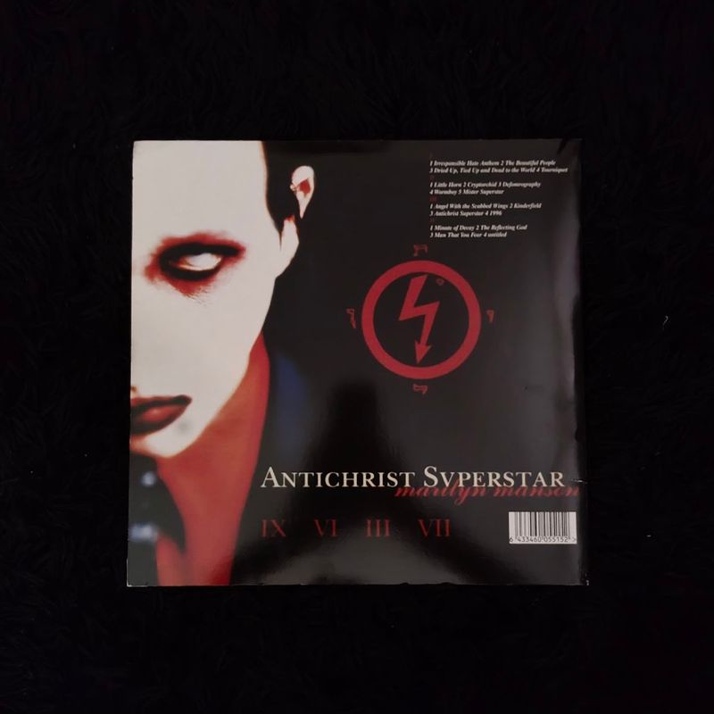Lp Marilyn Manson - Antichrist Superstar | Usado 130793691 | enjoei