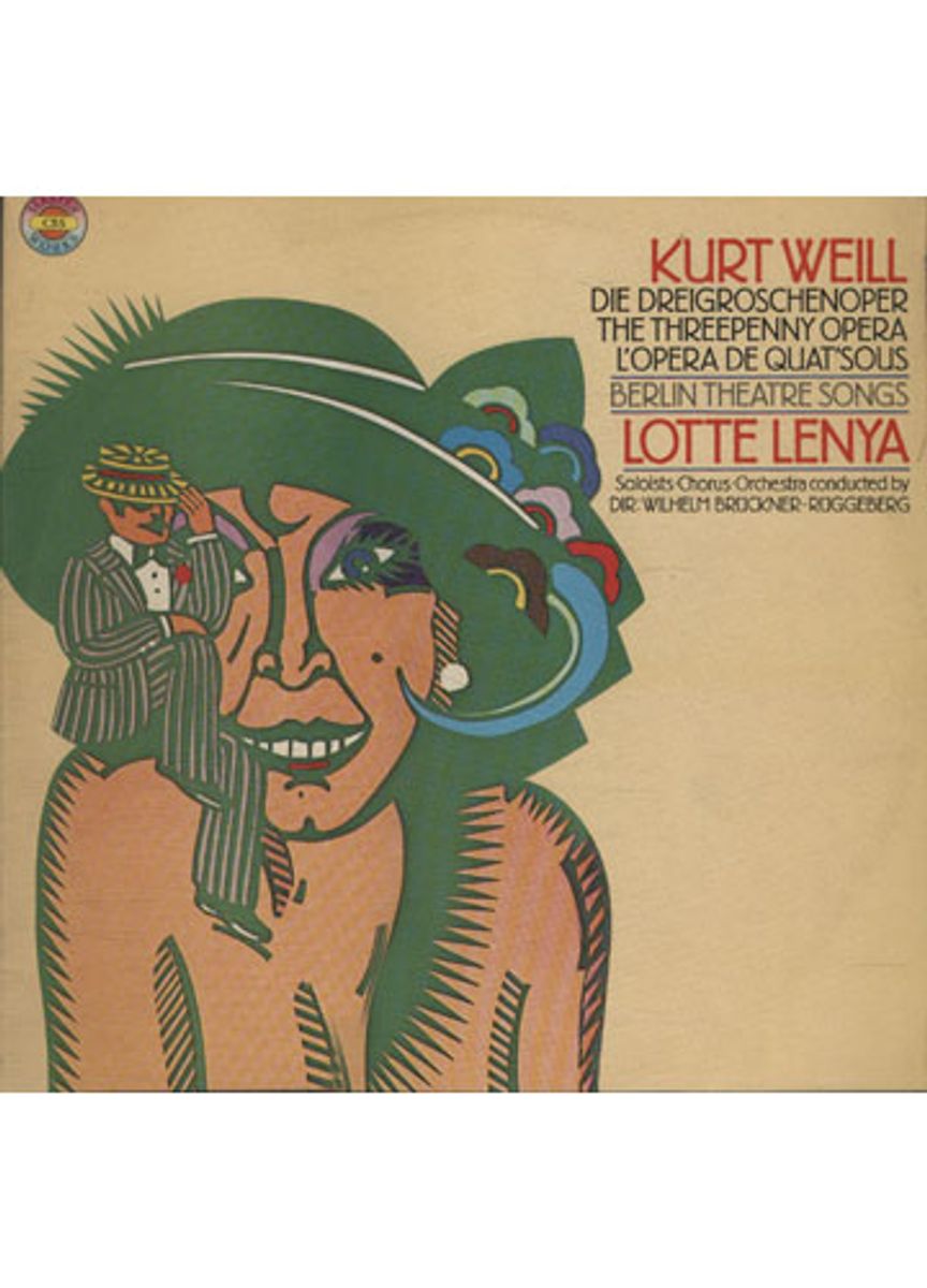 Lp Orquestras Kurt Weill / Lotte Lenya - Die Dreigroschenoper / The ...