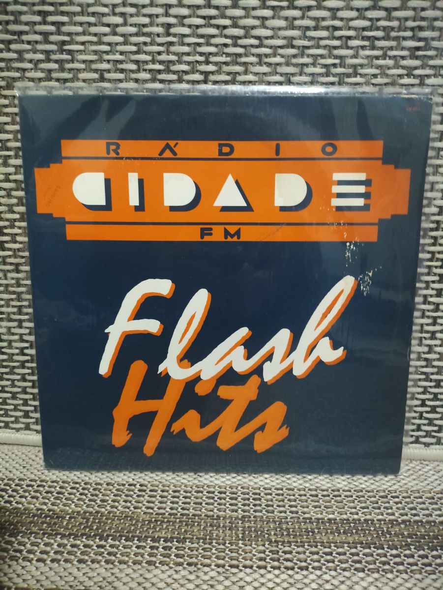 Lp Rádio Cidade Fm Flash Hits (pop Rock Internacional) | Item de Música ...