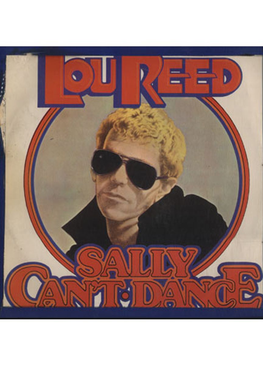 Lp Rock Internacional Lou Reed - Sally Can't Dance | Produto Vintage e ...