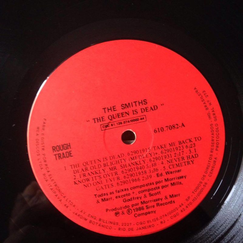 Lp - The Smiths - The Queen Is Dead | Item de Música Rough Trade