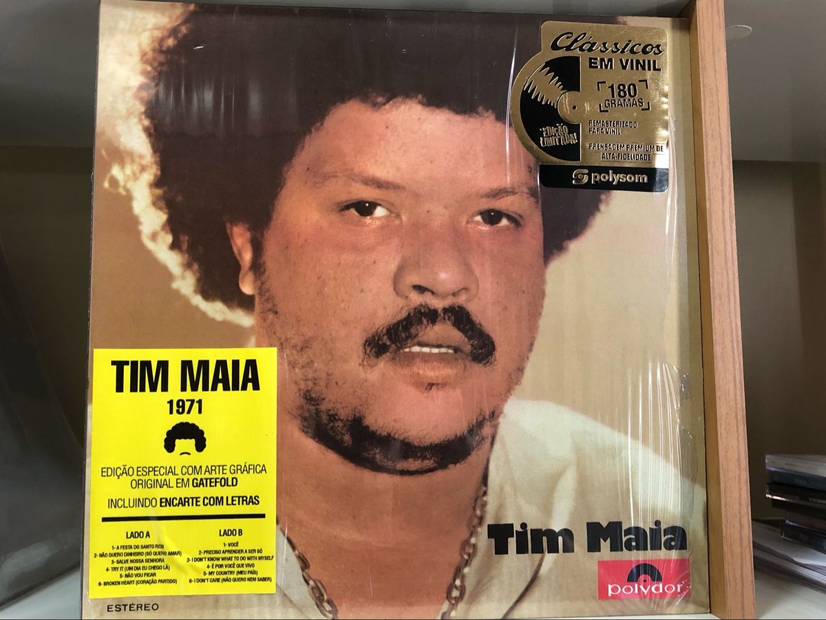 Lp Tim Maia 1971 Vinil Edição