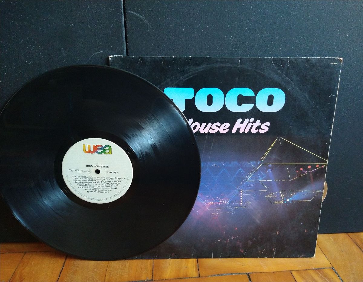 Lp Toco House Hits (1989) | Produto Vintage e Retro Usado 67708045 | enjoei