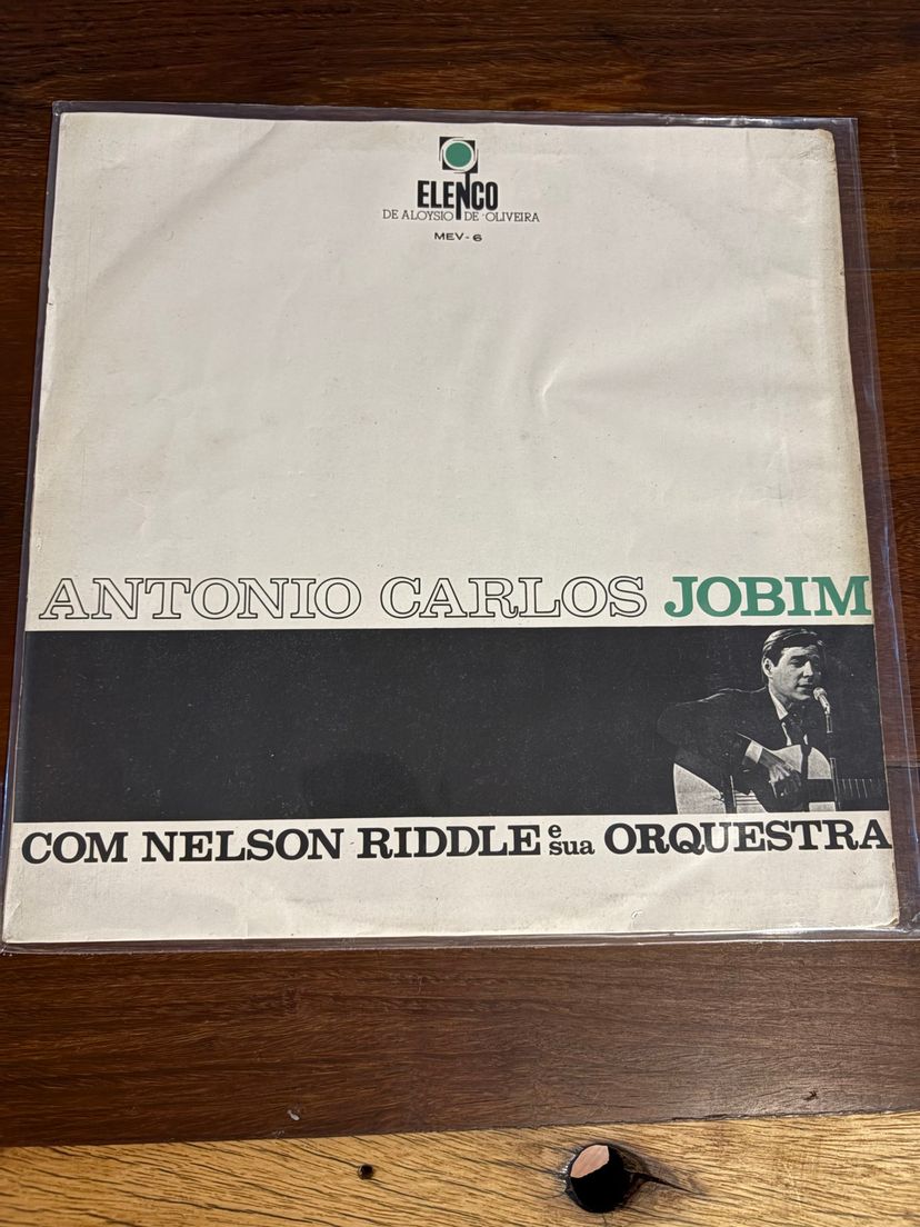 Lp Tom Jobim - Antônio Carlos Jobim com Nelson Riddle e Sua Orquestra ...