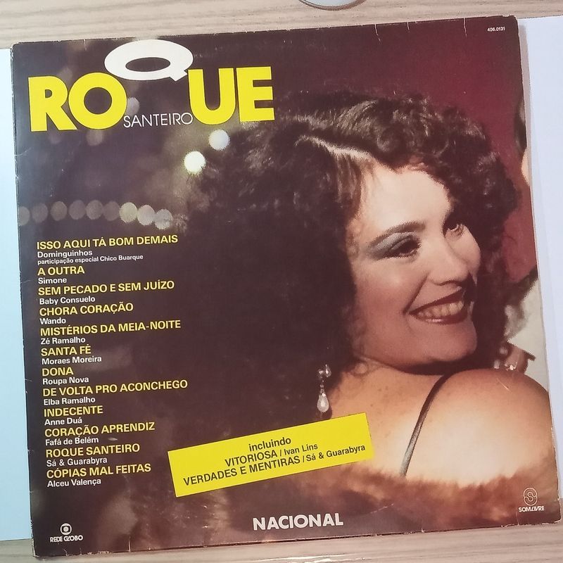 Disco Vinil - Roque Santeiro Vol. 2 - Trilha Sonora da Novela
